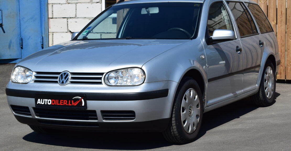 <b>VW Golf 4 Variant 1.9D 74Kw 2004.G, AR 0% PIRMO IEMAKSU</b>