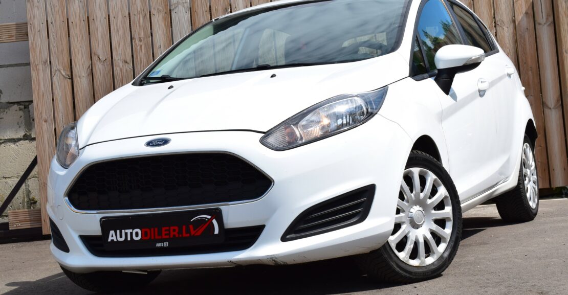 <b>Ford Fiesta 1.5D 55Kw, 2016.G, Ar Jaunu Teh.Apskati</b>