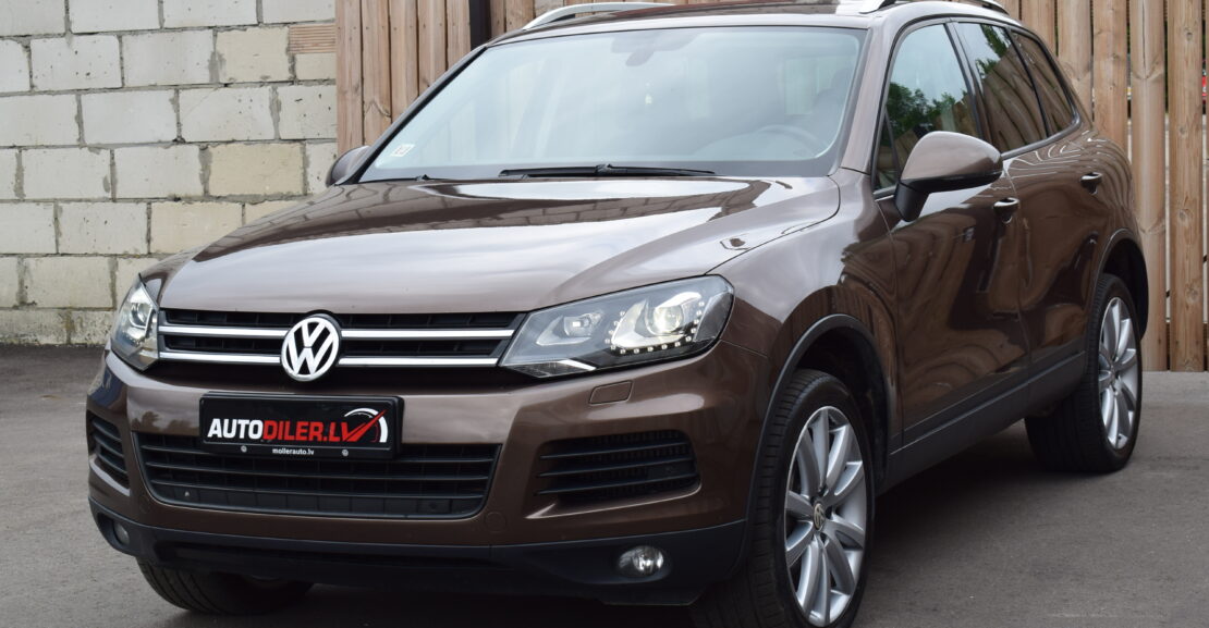 <b>VW TOUAREG 2013.G, 3.0D, AR 0% PIRMO IEMAKSU</b>