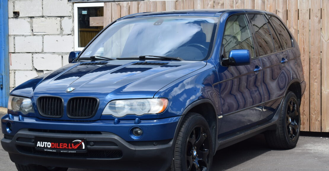 <b>BMW X5, e53, 3.0D 135kw,  BEZ PIRMĀS IEMAKSAS</b>