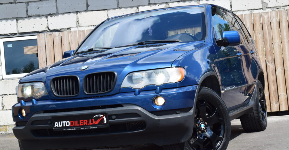 <b>BMW X5, e53, 3.0D 135kw,  BEZ PIRMĀS IEMAKSAS</b>