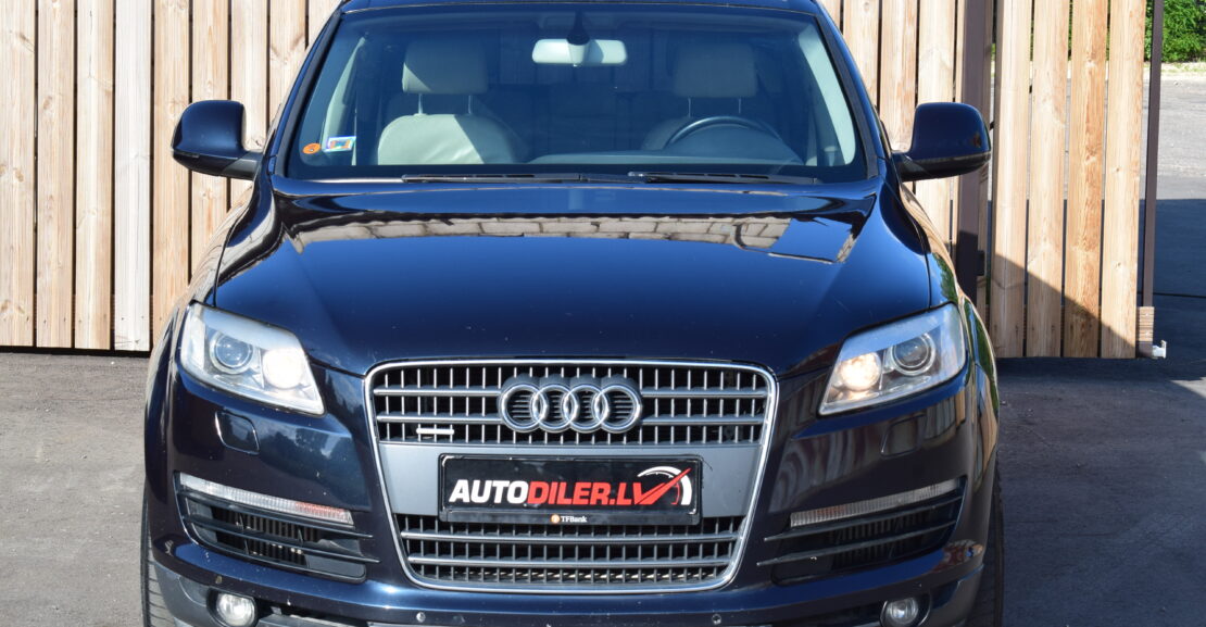 <b>Audi Q7 7-Sēdvietas, 3.0D 171Kw, 0% PIRMĀ IEMAKSA IEMAKSU</b>