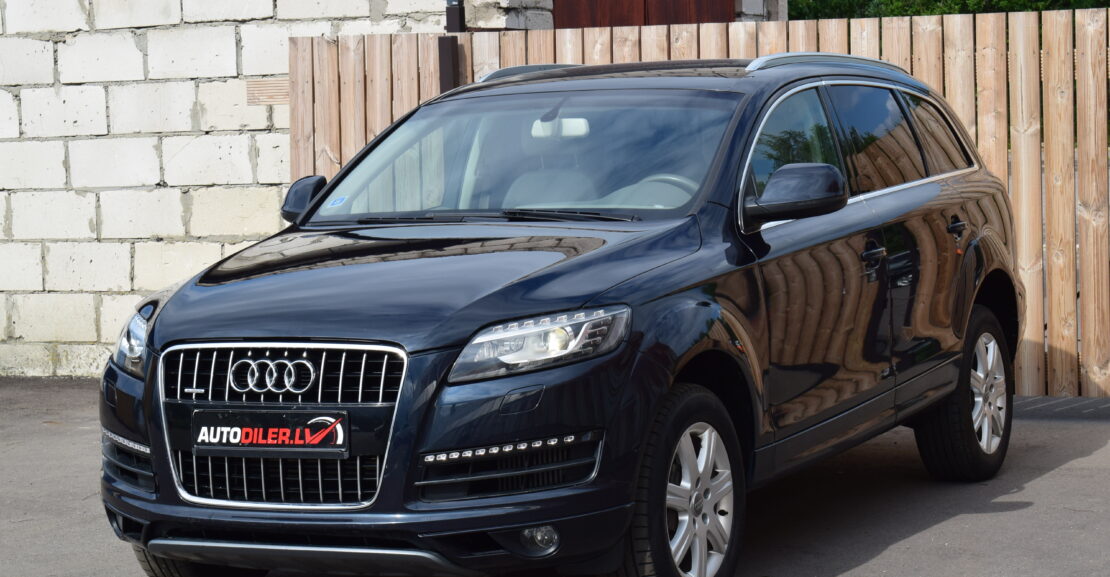 <b>Audi Q7 Facelift 3.0D 176Kw,  2010.g Bez Pirmās iemaksas</b>