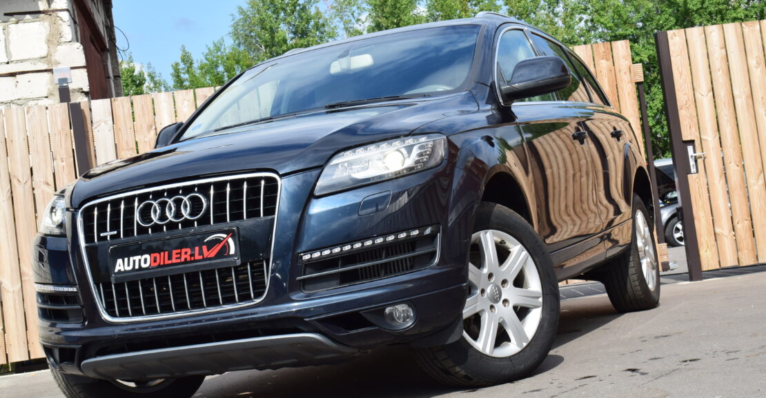 <b>Audi Q7 Facelift 3.0D 176Kw,  2010.g Bez Pirmās iemaksas</b>