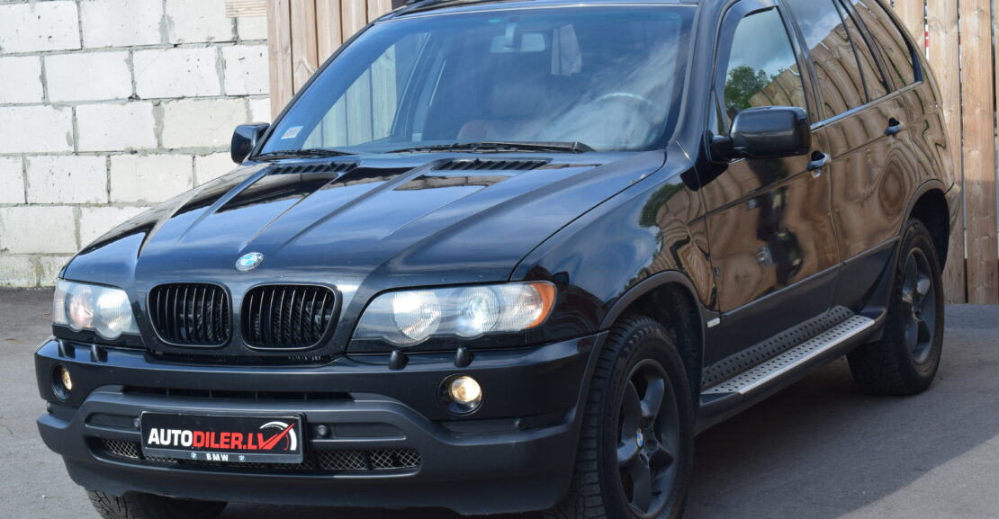 <b>BMW X5 2002.G 3.0 Dīzelis 135kw Bez Pirmās iemaksas</b>