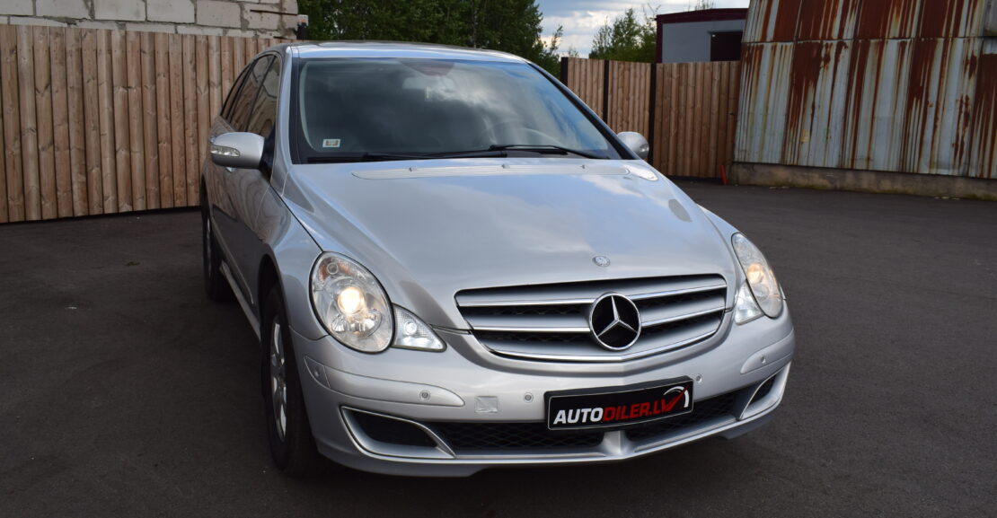 <b>Mercedes R Class, 4×4,  Bez Pneimo 7-sēdvietas 2007.G 3.0D 140Kw, Ar 0% pirmo iemaksu</b>