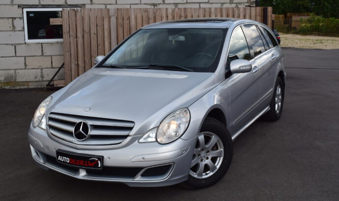 Mercedes R Class, 4×4,  Bez Pneimo 7-sēdvietas 2007.G 3.0D 140Kw, Ar 0% pirmo iemaksu