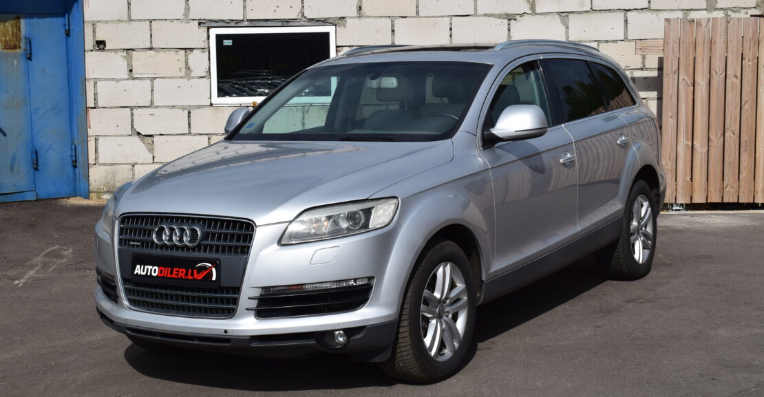 <b>Audi Q7 3.0D 171kw, 7-sēdvietas, BEZ PIRMĀS IEMAKSAS</b>