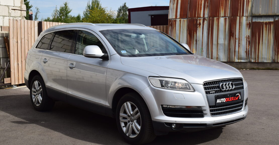 <b>Audi Q7 3.0D 171kw, 7-sēdvietas, BEZ PIRMĀS IEMAKSAS</b>