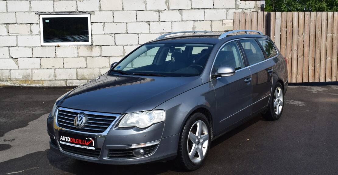 <b>VW PASSAT B6 2.0D 4 Motion, 4×4, AR 0% PIRMO IEMAKSU</b>