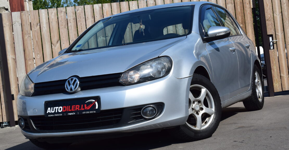 <b>VW Golf 6, 2011.G 1.6D 77Kw, Bez Pirmās iemaksas</b>