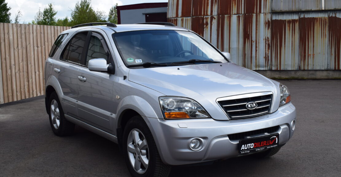 <b>KIA SORENTO 2007.G 2.5D 125kw, AR 0% PIRMO IEMAKSU</b>