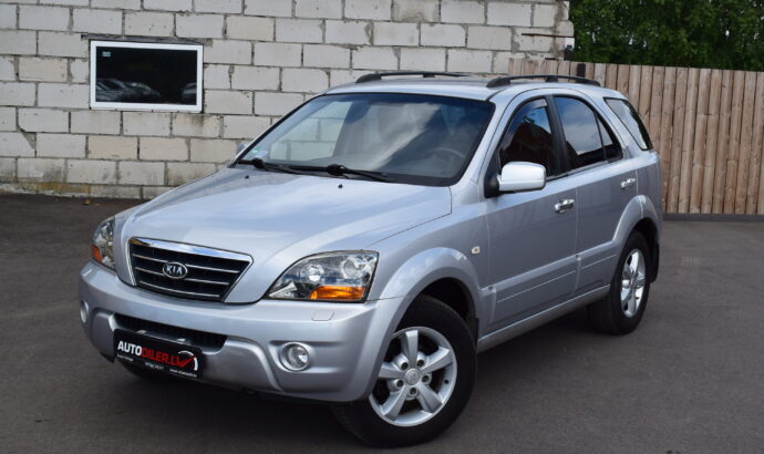 KIA SORENTO 2007.G 2.5D 125kw, AR 0% PIRMO IEMAKSU