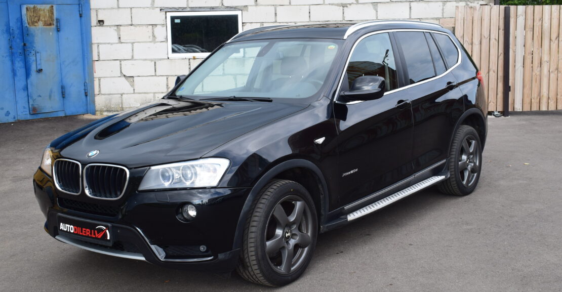 <b>BMW X3 2.0D 120Kw, X-Drive, 2013.G Bez Pirmās iemaksas</b>