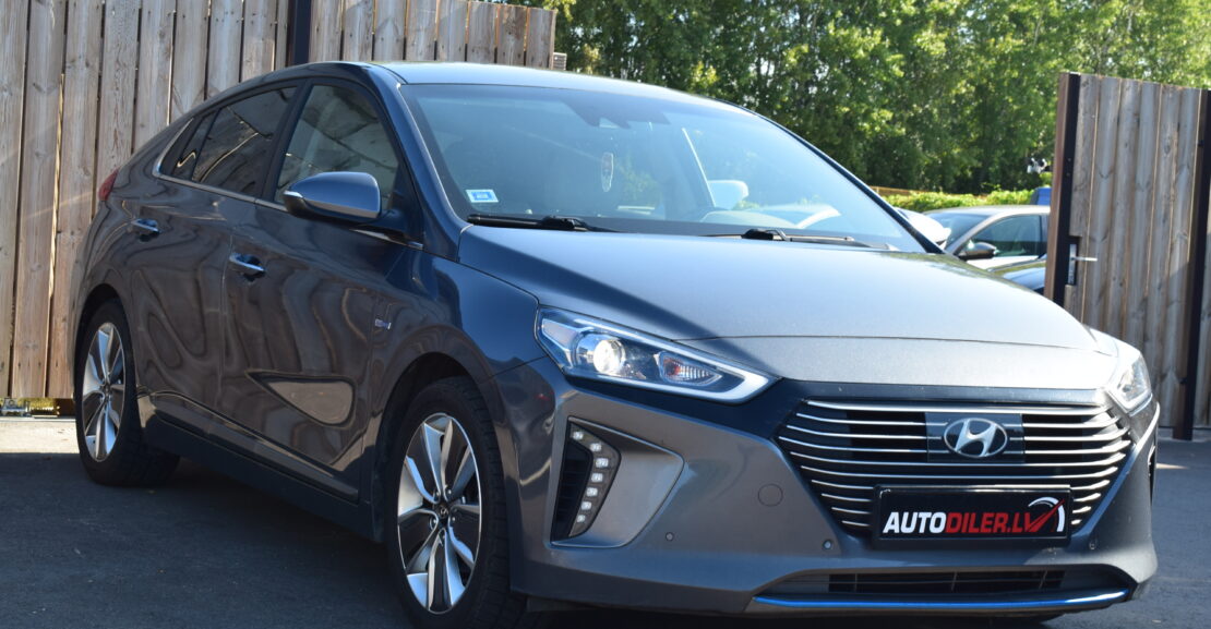 <b>Hyundai Ioniq 1.6 Hybrid, 2019.G Ar Jaunu Teh.Apskati</b>