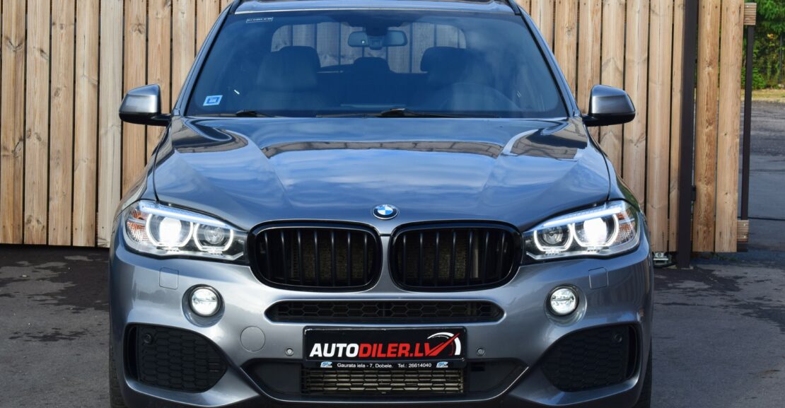 <b>BMW X5 F15, M-Sportpack, 3.0D 190kw, AR 0% PIRMO IEMAKSU</b>