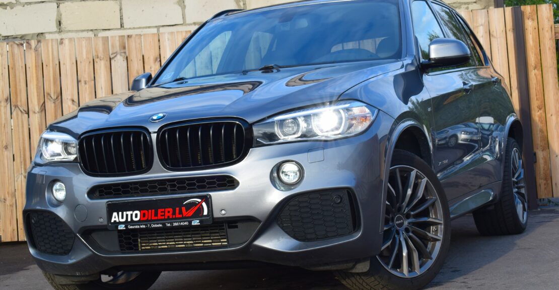 <b>BMW X5 F15, M-Sportpack, 3.0D 190kw, AR 0% PIRMO IEMAKSU</b>