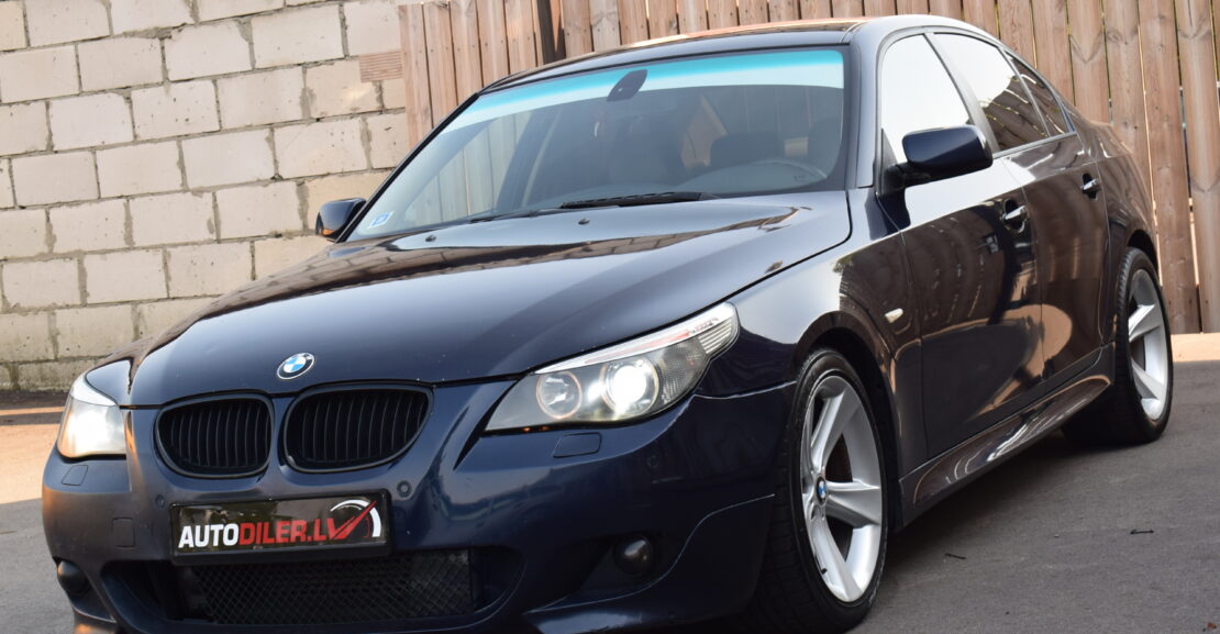 <b>BMW 530D E60, M-Pack, 3.0D 160kw, BEZ Pirmās iemaksas</b>