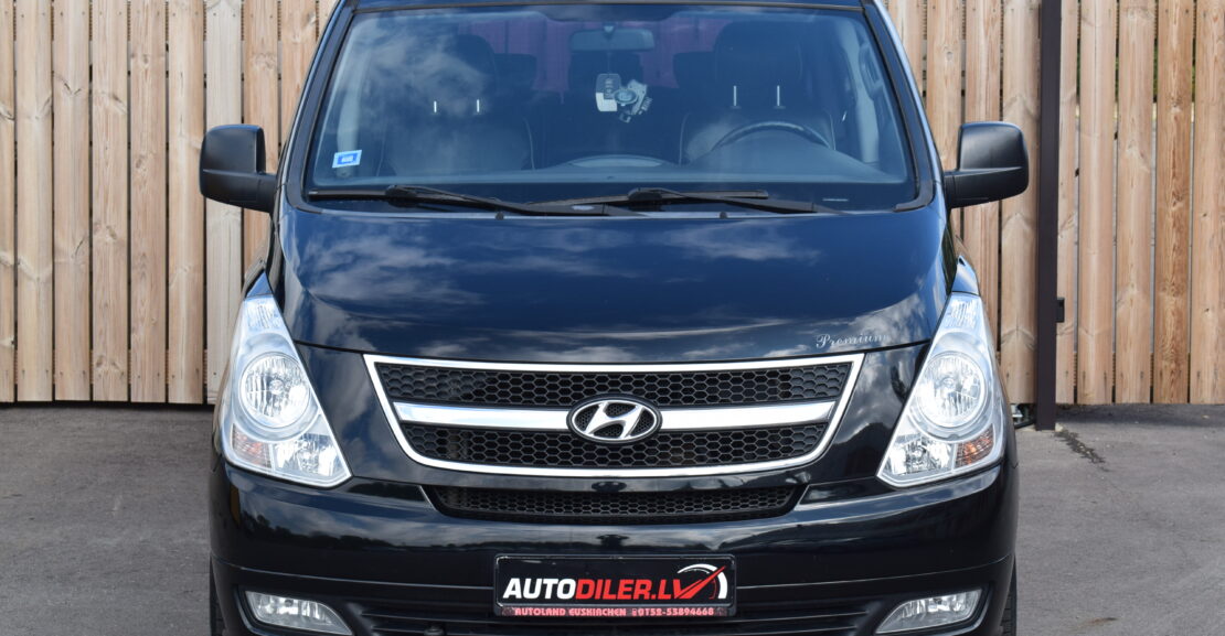 <b>Hyundai H1 2010.G 2.5D 125Kw, 8 – sēdvietas, AR 0% PIRMO IEMAKSU</b>