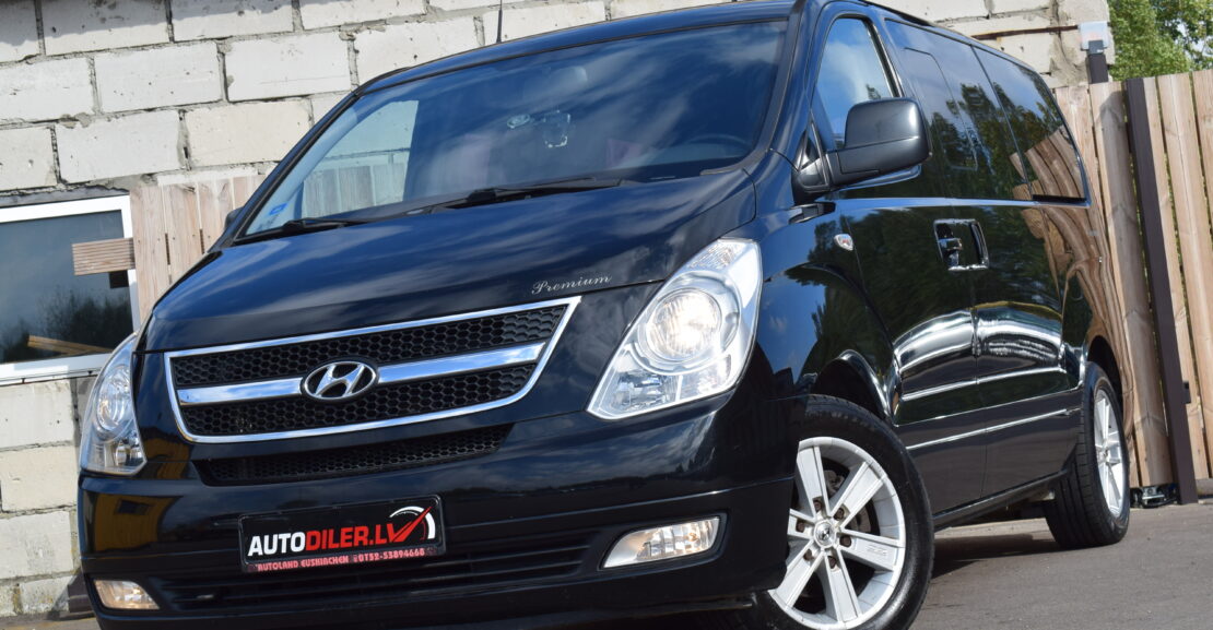 <b>Hyundai H1 2010.G 2.5D 125Kw, 8 – sēdvietas, AR 0% PIRMO IEMAKSU</b>