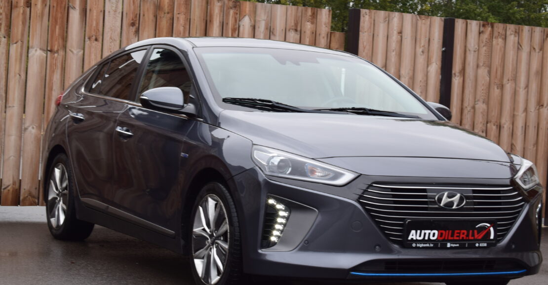 <b>Hyundai Ioniq 2019.G, 1.6 Hybrid, Bez Nobraukuma Latvijā!</b>