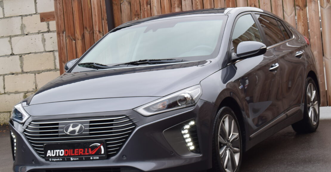 <b>Hyundai Ioniq 2019.G, 1.6 Hybrid, Bez Nobraukuma Latvijā!</b>