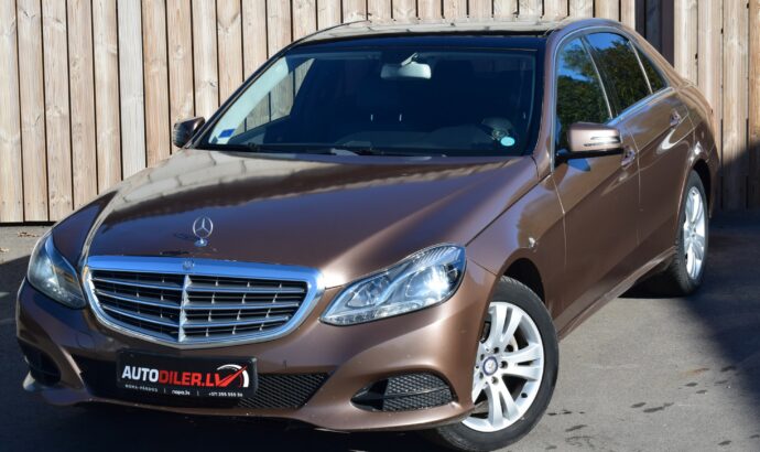 Mercedes E200 2014.G 2.2D 100Kw, BEZ PIRMĀS IEMAKSAS