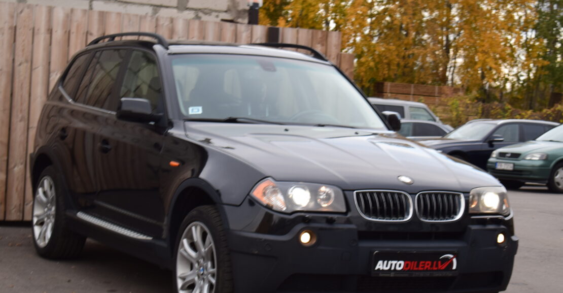 <b>BMW X3 3.0D 160kw, 2006.G Bez Pirmās iemaksas</b>