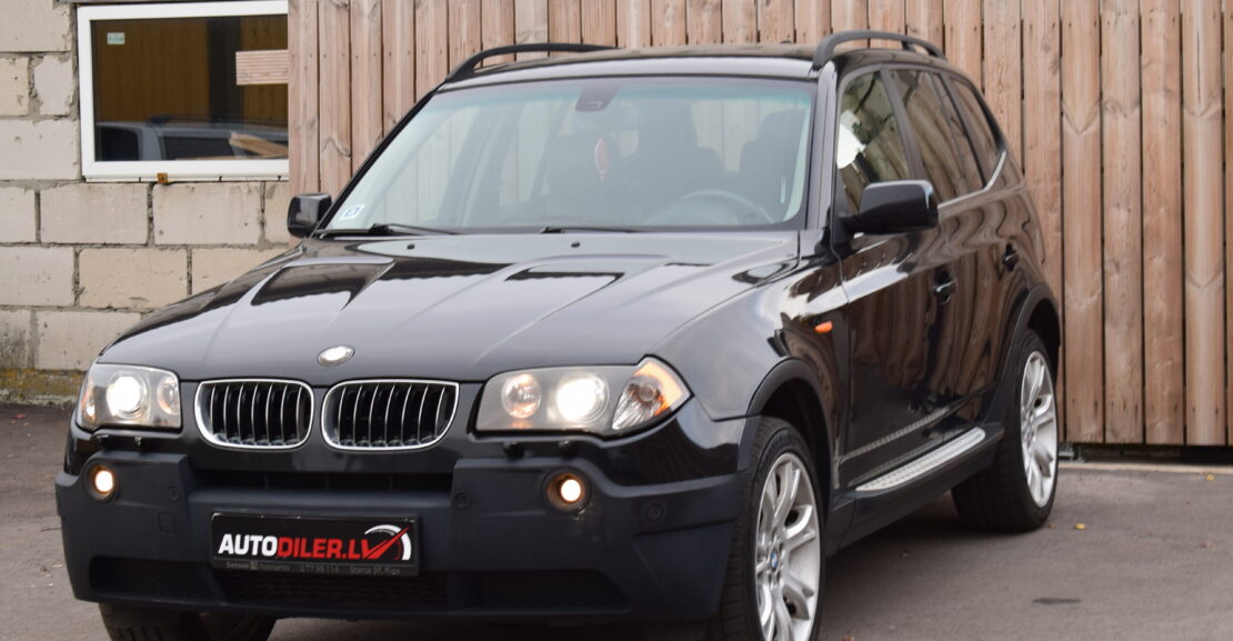 <b>BMW X3 3.0D 160kw, 2006.G Bez Pirmās iemaksas</b>