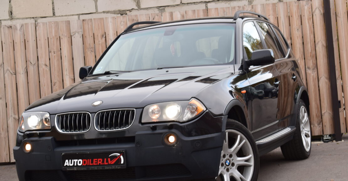 <b>BMW X3 3.0D 160kw, 2006.G Bez Pirmās iemaksas</b>