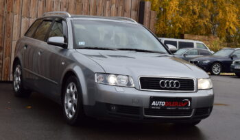 Audi A4 2002.G 2.5D 114kw, AR 0% PIRMO IEMAKSU full