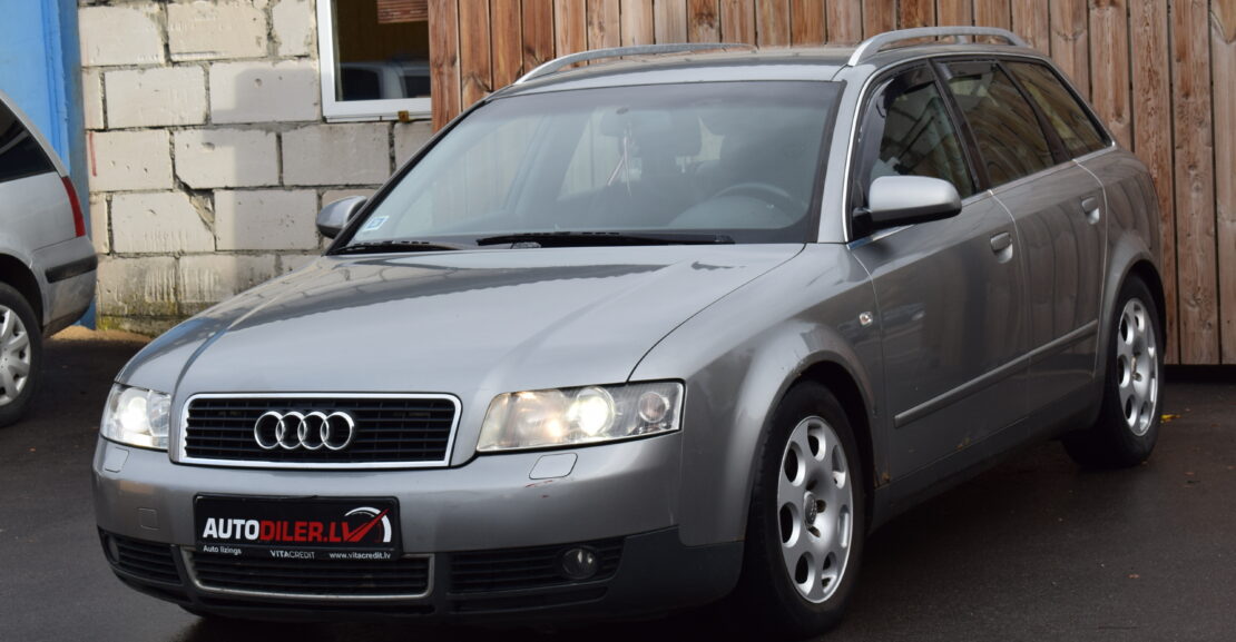 <b>Audi A4 2002.G 2.5D 114kw, AR 0% PIRMO IEMAKSU</b>