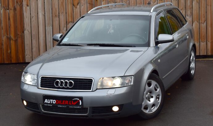 Audi A4 2002.G 2.5D 114kw, AR 0% PIRMO IEMAKSU