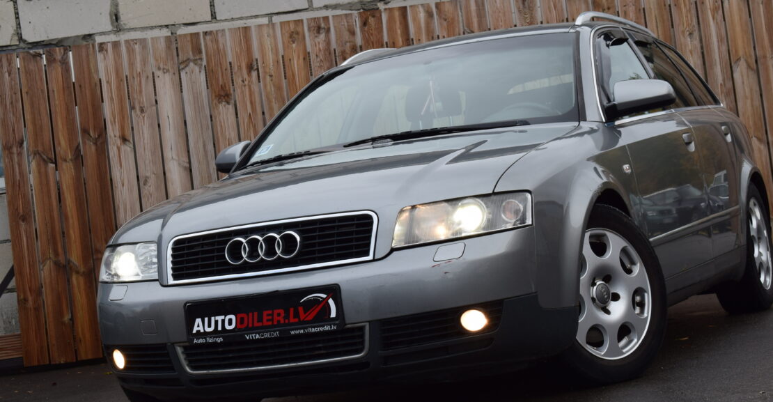 <b>Audi A4 2002.G 2.5D 114kw, AR 0% PIRMO IEMAKSU</b>