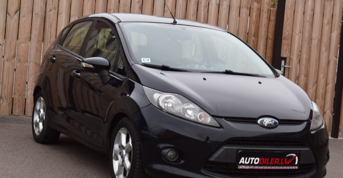 <b>Ford Fiesta 1.6D 66kw 2009.G, AR JAUNU TA, kā arī 0% PIRMO IEMAKSU</b>