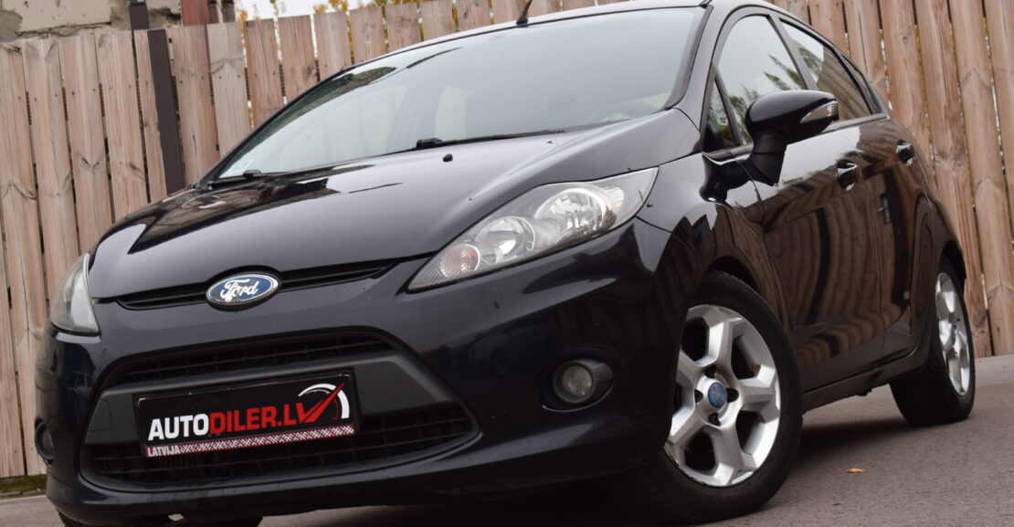 <b>Ford Fiesta 1.6D 66kw 2009.G, AR JAUNU TA, kā arī 0% PIRMO IEMAKSU</b>