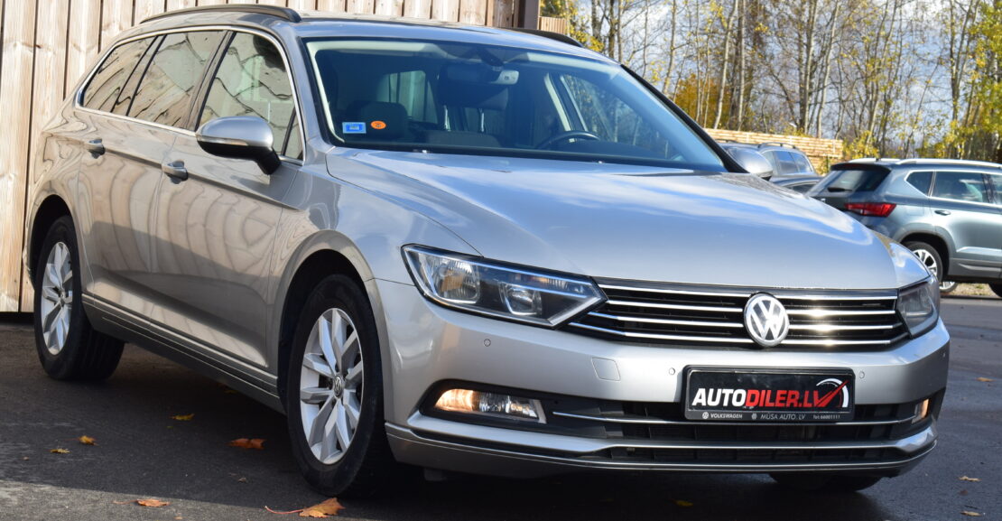 <b>VW Passat B8 2015.G 2.0D 110kw, Bez Pirmās iemaksas</b>