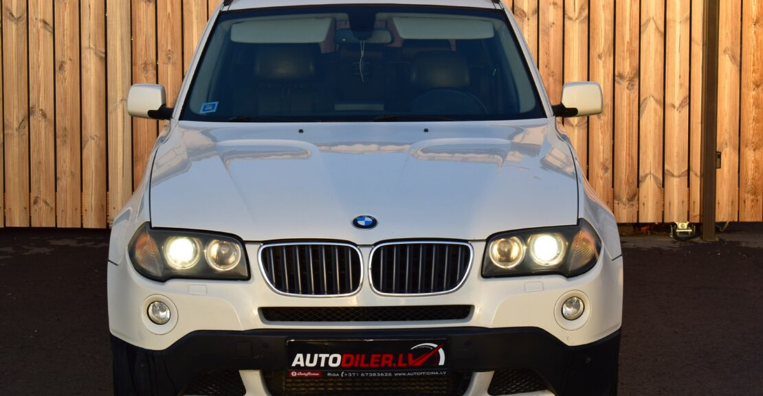 <b>BMW X3 2007.G Facelift 3.0D 160kw, AR 0% PIRMO IEMAKSU</b>