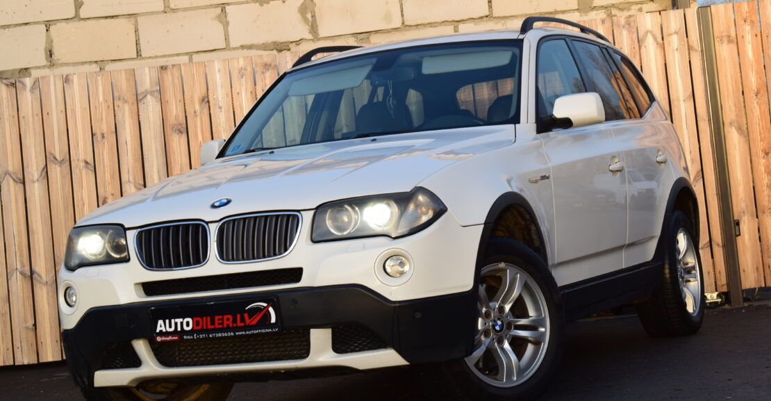 <b>BMW X3 2007.G Facelift 3.0D 160kw, AR 0% PIRMO IEMAKSU</b>