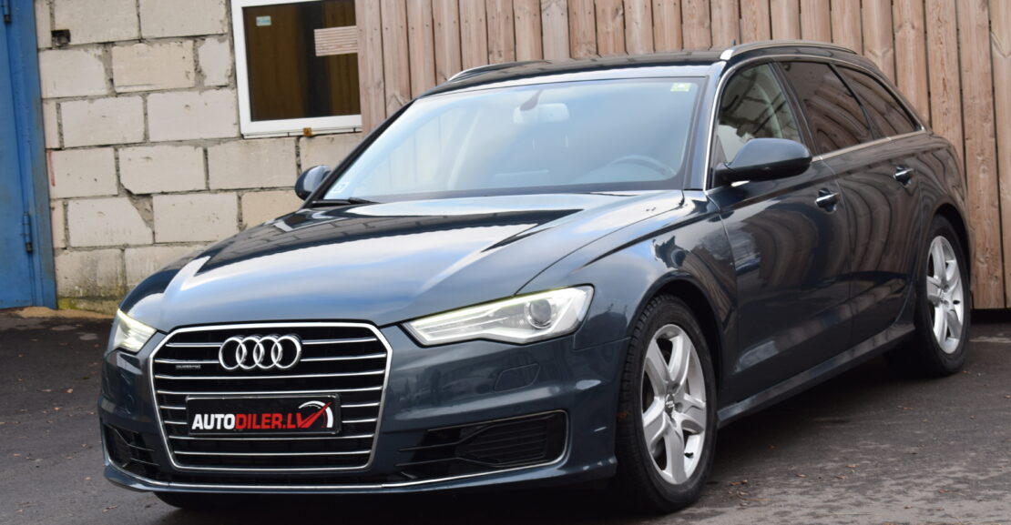 <b>Audi A6 Facelift 3.0D Quattro 2015.G, AR 0% PIRMO IEMAKSU</b>