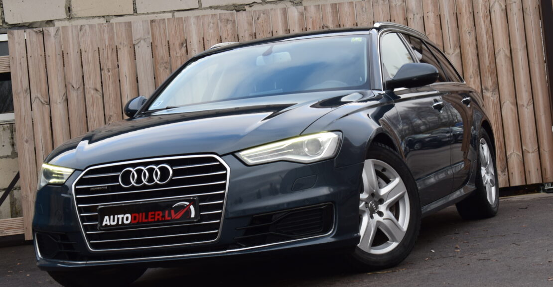 <b>Audi A6 Facelift 3.0D Quattro 2015.G, AR 0% PIRMO IEMAKSU</b>