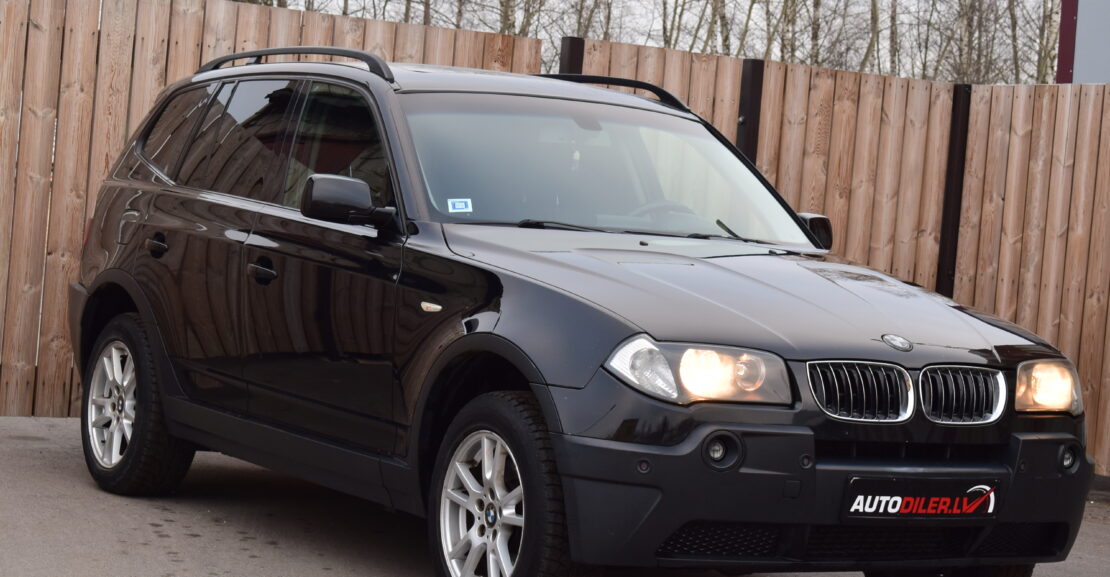 <b>BMW X3 3.0D 2006.G Bez Pirmās iemaksas, 0% IEMAKSA</b>