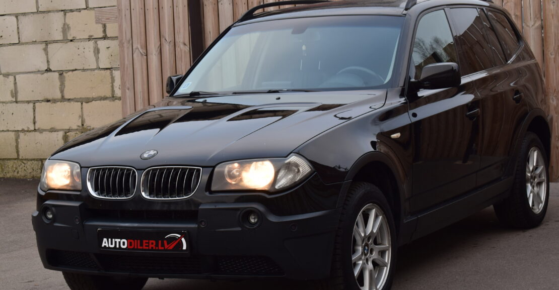 <b>BMW X3 3.0D 2006.G Bez Pirmās iemaksas, 0% IEMAKSA</b>