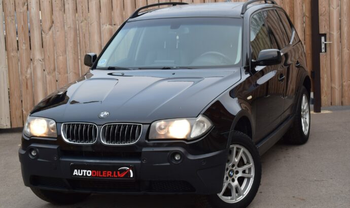 BMW X3 3.0D 2006.G Bez Pirmās iemaksas, 0% IEMAKSA