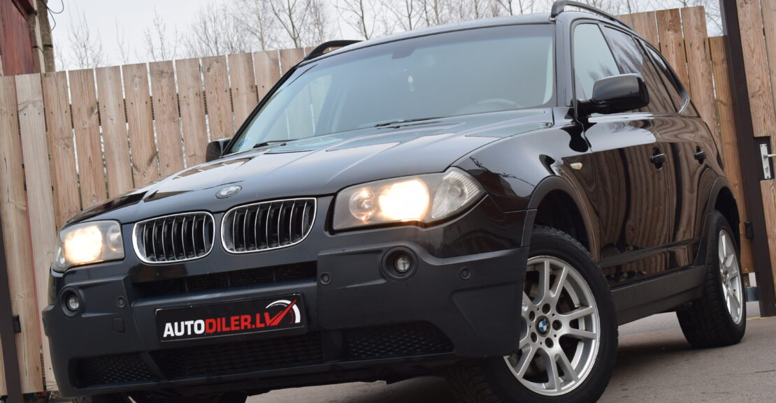 <b>BMW X3 3.0D 2006.G Bez Pirmās iemaksas, 0% IEMAKSA</b>