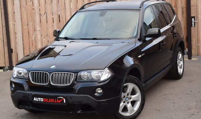 BMW X3 2007.G 3.0d 160kw, Bez Pirmās iemaksas