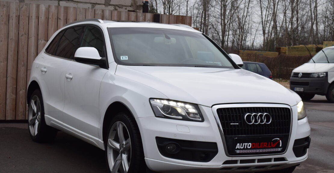 <b>Audi Q5 Bez Pneimo, 3.0D 176Kw, Quattro. Bez Pirmās iemaksas</b>