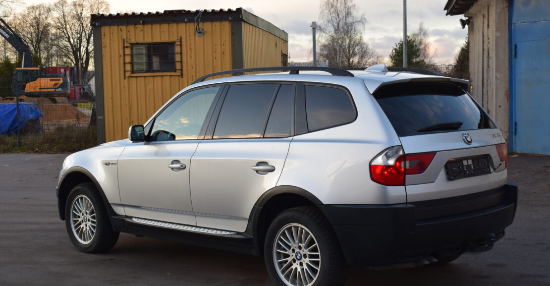 <b>BMW X3 2005.G. 3.0D 150kw, Tikko izzieta jauna TA</b>