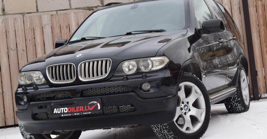 <b>BMW X5 facelift 3.0D 160kw, 2006.G. Bez Pirmās iemaksas</b>