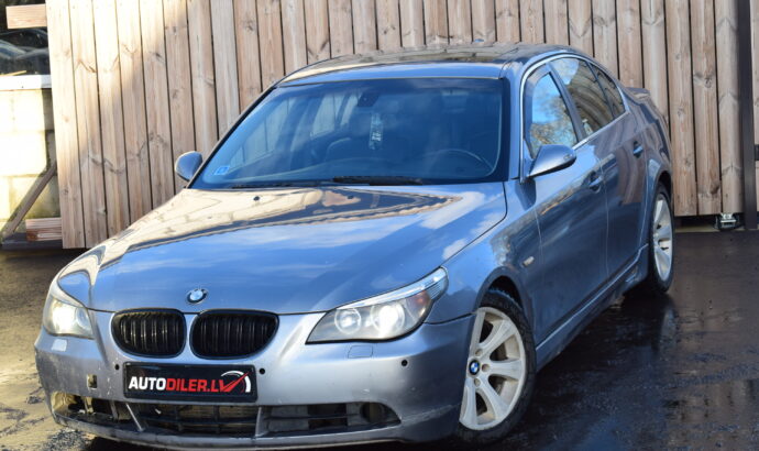 BMW E60  AC Schnitzer 2.5D 130Kw, 2005.G Ar Svaigu teh.Apskati